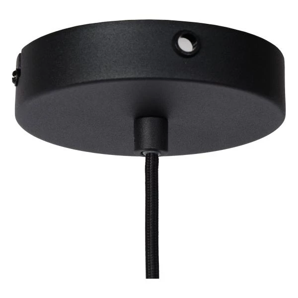 Lucide SIEMON - Pendant light - Ø 40 cm - 1xE27 - Black - detail 1